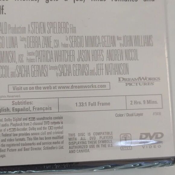 The Terminal DVD 2004 Full Screen NWT Sealed - Picture 4 of 5